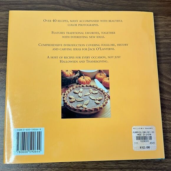 The pumpkin cookbook. Edited by Nicola Hill. - Picture 4 of 4